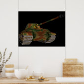 ACHTUNG TIGGER!! POSTER (Keuken)