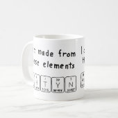 Achtyn tasse de nom de table périodique (Devant gauche)