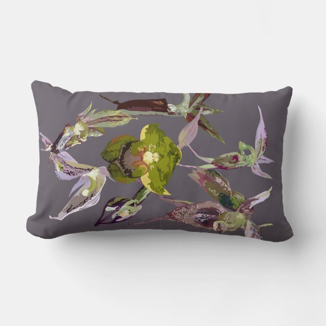 Acianthus lumbar kussen (Voorkant)