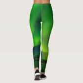 Acid Green Aurora Borealis Leggings (Achterkant)