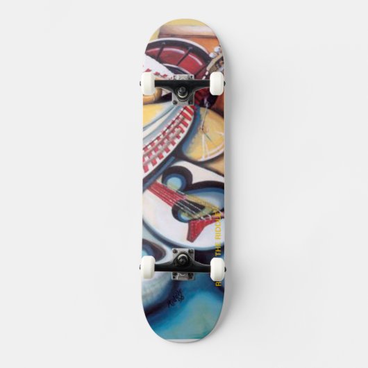 Acid Jazz door: Albert Riddle Skateboard (Voorkant)