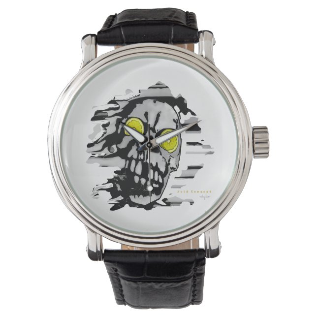 Acid Skull Horloge (Voorkant)