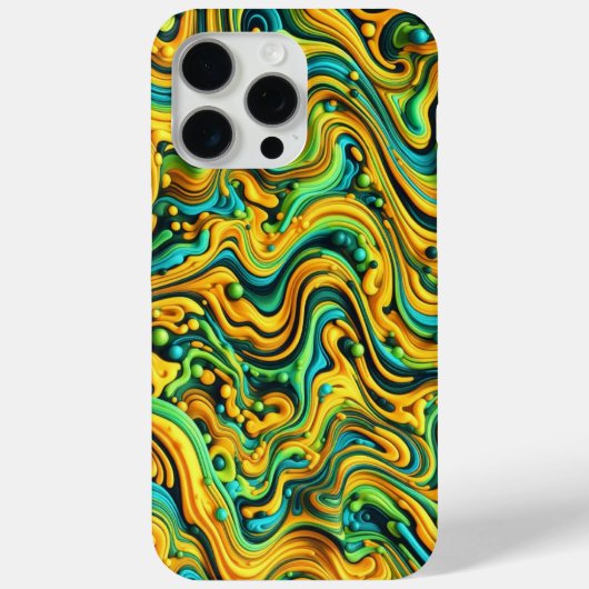 Acid Wave Camo, trippy ontwerp, camouflagepatroon Case-Mate iPhone Case (Achterkant)