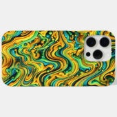 Acid Wave Camo, trippy ontwerp, camouflagepatroon Case-Mate iPhone Case (Achterkant (horizontaal))