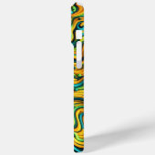 Acid Wave Camo, trippy ontwerp, camouflagepatroon Case-Mate iPhone Case (Achterkant / Links)