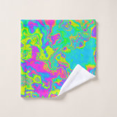 Acide marbré (Gant de toilette)