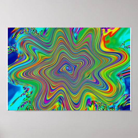 AcidWave Poster (Voorkant)