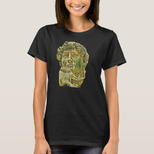 Acient Italy Roman Statue Abstract Teacher 111 T-shirt