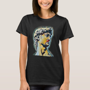 Acient Italy Roman Statue Abstract Teacher 60 T-shirt