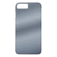 Acier brossé apparence élégant iPhone 7 Plus Coque
