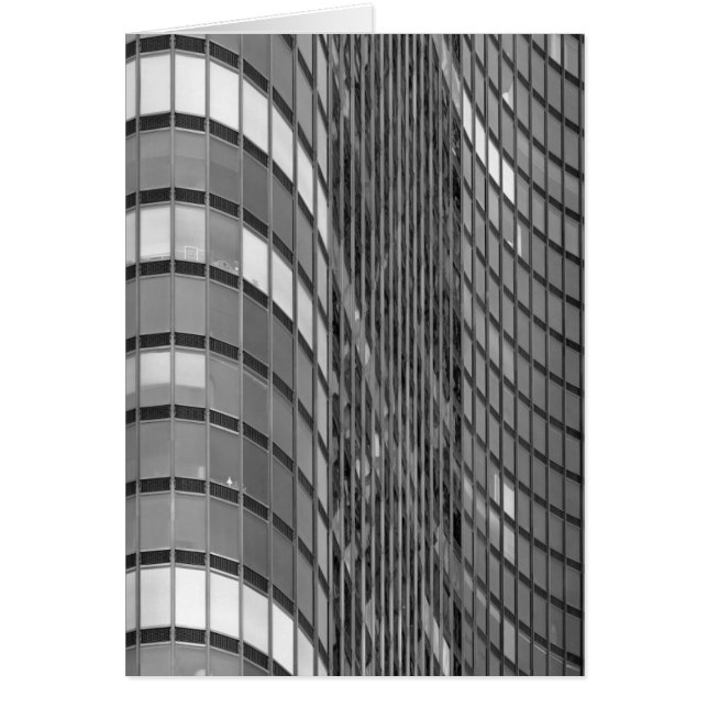 Acier et mur de rideau de verre moderne (Devant)