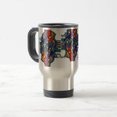 Acier inoxydable de flamme de tasse jumelle de (Devant gauche)