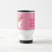 Acier inoxydable de tasse de voyage de rose (Centre)
