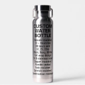 Acier Inoxydable et Bouteille en cuivre (Avant)