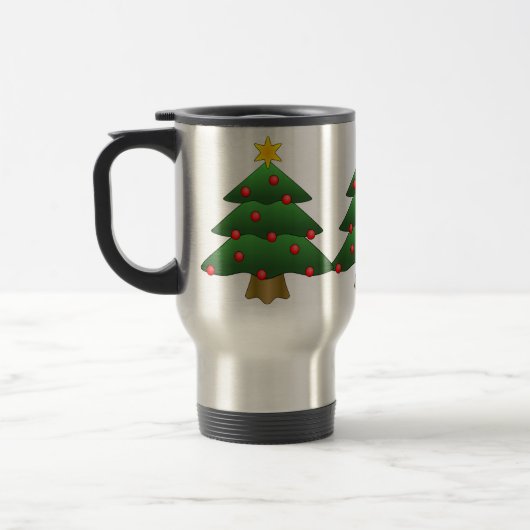 Acier inoxydable Pine Tree 15 oz Mug (Gauche)