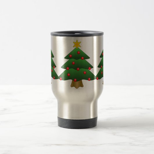 Acier inoxydable Pine Tree 15 oz Mug (Centre)