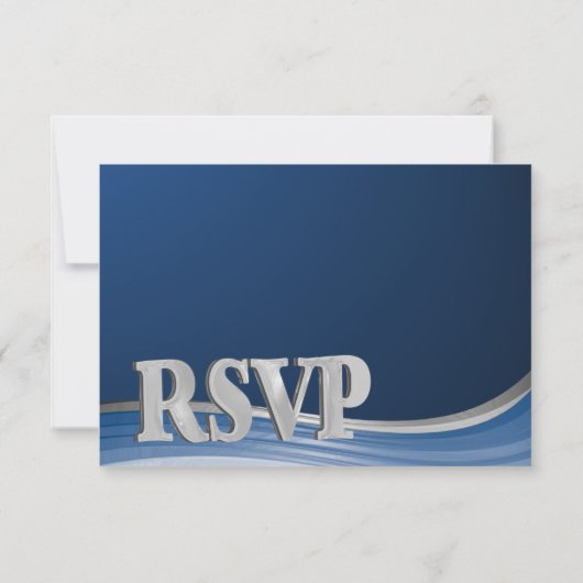 Acier Wave Blue RSVP (Dos)