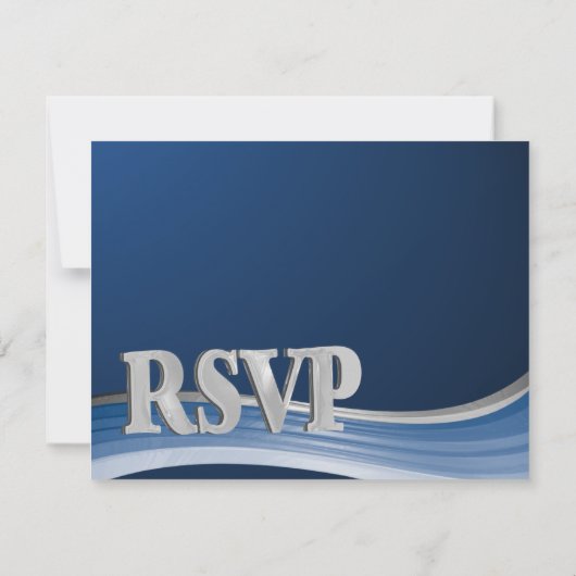 Acier Wave Blue RSVP (Dos)