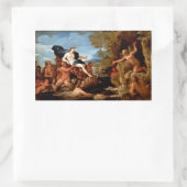 Acis en Galatea Rechthoekige Sticker (Tas)