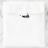 ACK Nantucket Ronde Sticker (Tas)