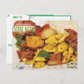 Ackee Bacon Briefkaart (Voorkant / Achterkant)