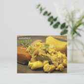 Ackee Fruit Stew Briefkaart (Staand voorkant)
