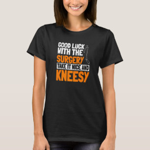 ACL de kniewederopbouw van de chirurgie neemt het T-shirt