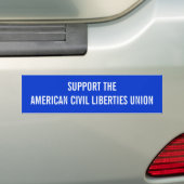 ACLU-Bumpersticker Bumpersticker (Op auto)