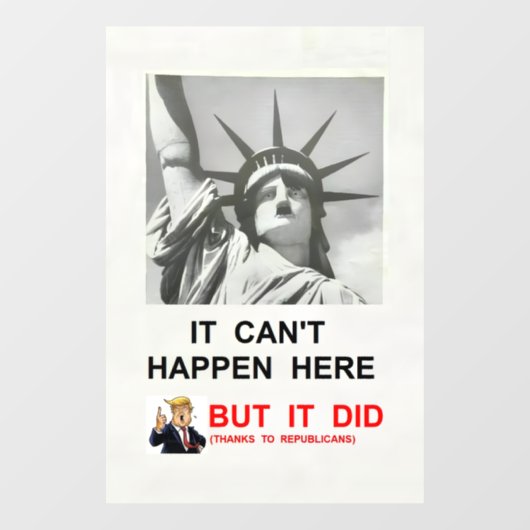 ACLU RAAMSTICKER (Vel)