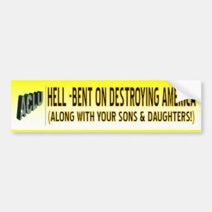ACLU THEME BUMPERSTICKER