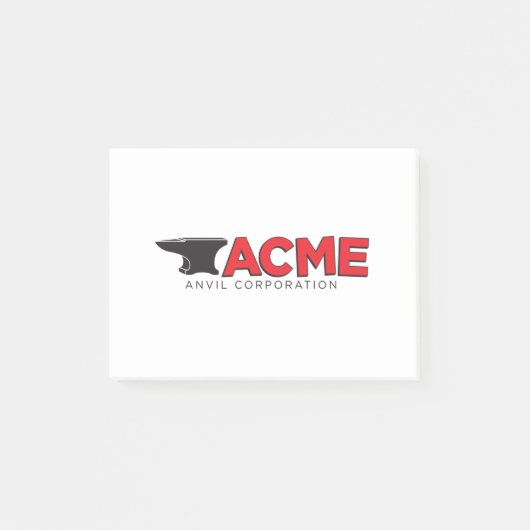 ACME ANVIL CORPORATION POST-IT® NOTES (Voorkant)