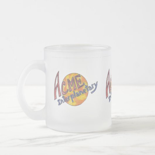 ACME-interplanetaire mok (gevorst glas) (Links)