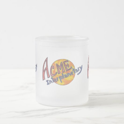 ACME-interplanetaire mok (gevorst glas) (Center)
