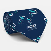 ACMT Logo Blue Stropdas (Opgerold)