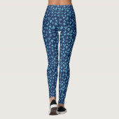 ACMT Poison Pattern Dark Blue Leggings (Dos)