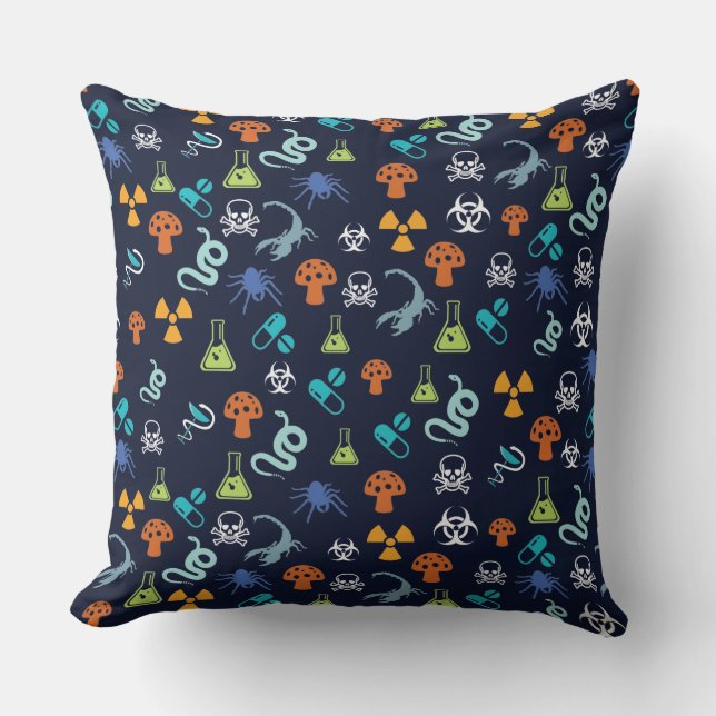 ACMT Tox Coussin bleu foncé (Recto)