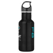 ACMT Tox Doc Noir 18 oz Bouteille d'eau (Devant)