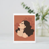 Acne positieve schoonheid briefkaart (Staand voorkant)