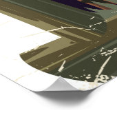 Aconcagua Argentina travel poster (Coin)