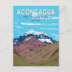 Aconcagua Provincial Park Argentinië Reizen  Briefkaart