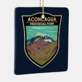 Aconcagua Provincial Park Argentinië Reizen Keramisch Ornament (Rechts)