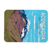 Aconcagua Provincial Park Argentinië Reizen Magneet (Horizontaal)