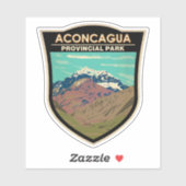 Aconcagua Provincial Park Argentinië Reizen  Sticker (Vel)