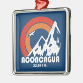 Aconcagua Sun Eagle Metalen Ornament (Links)