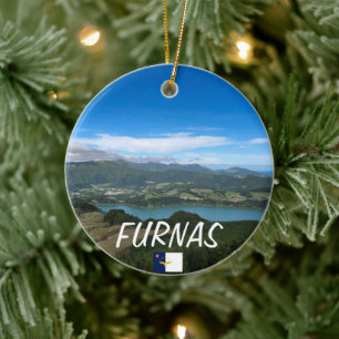 Açores : Furnas Noël Ornement personnalisé