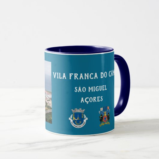 Açores Vila Franco do Campo Mug (Devant droit)
