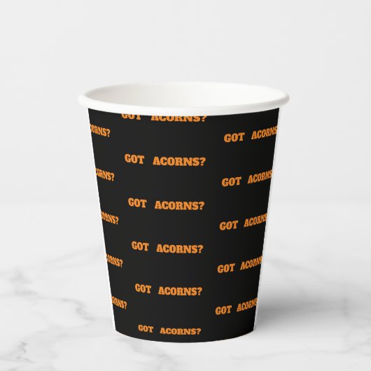 Acorn Brigade Paper cup Papieren Bekers (Voorkant)