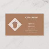 Acorn Brown Visitekaartje (Voorkant)