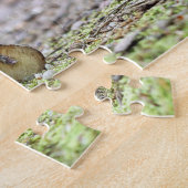 Acorn elf rider sur la moto pour travailler puzzle (Côté)