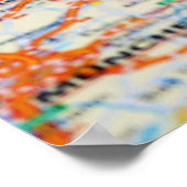 Acorn elves die een poster plannen (Hoek)